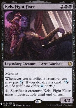 Kels, Fight Fixer - The List (Rare) [ZNL-15] Hover Image