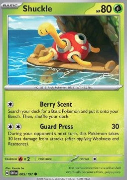 Shuckle - Obsidian Flames (Common) [OBF-005] Imagen principal del producto