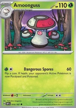 Amoonguss - Obsidian Flames (Uncommon) [OBF-010] Main image