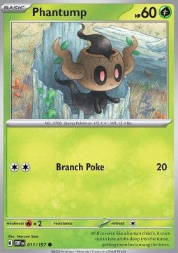 Phantump - Obsidian Flames (Common) [OBF-011] Immagine principale del prodotto