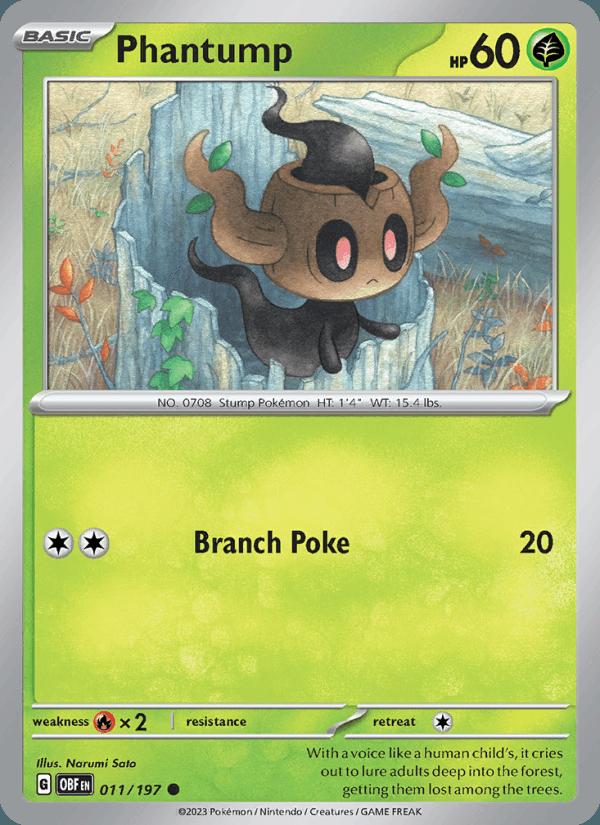 Phantump - Obsidian Flames (Common) [OBF-011] Image principale du produit