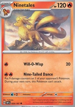 Ninetales - Obsidian Flames (Uncommon) [OBF-029] Hauptbild