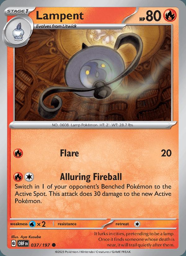 Lampent - Obsidian Flames (Common) [OBF-037] Main image
