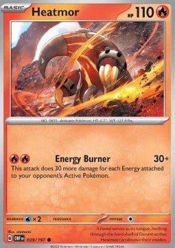 Heatmor - Obsidian Flames (Common) [OBF-039] Hover Image