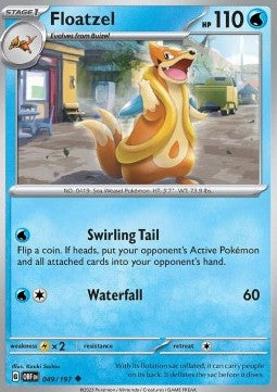 Floatzel - Obsidian Flames (Uncommon) [OBF-049] Hover Image