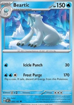 Beartic - Obsidian Flames (Uncommon) [OBF-054] Hover Image