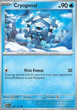 Cryogonal - Obsidian Flames (Common) [OBF-055] Image principale du produit