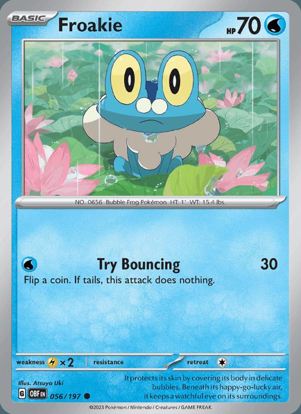 Froakie - Obsidian Flames (Common) [OBF-056] Hauptbild