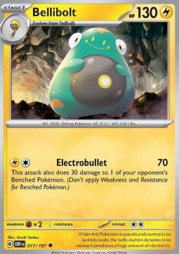 Bellibolt - Obsidian Flames (Uncommon) [OBF-077] Hover Image