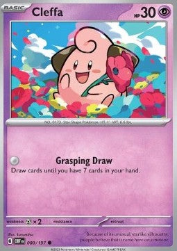 Cleffa - Obsidian Flames (Common) [OBF-080] Hover Image