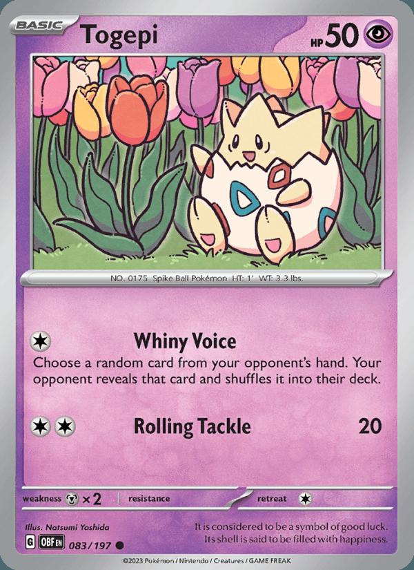 Togepi - Obsidian Flames (Common) [OBF-083] Immagine principale del prodotto