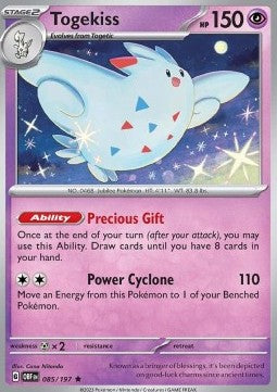 Togekiss - Obsidian Flames (Rare) [OBF-085] Hover Image