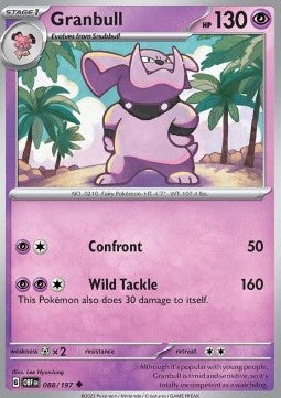 Granbull - Obsidian Flames (Uncommon) [OBF-088] Hover Image