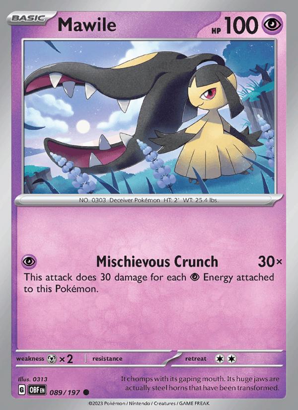 Mawile - Obsidian Flames (Common) [OBF-089] Imagen principal del producto