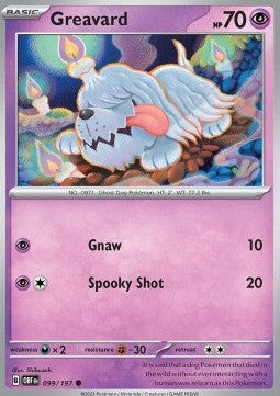 Greavard - Obsidian Flames (Common) [OBF-099] Hover Image