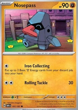 Nosepass - Obsidian Flames (Common) [OBF-107] Hover Image