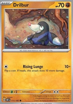 Drilbur - Obsidian Flames (Common) [OBF-111] Hover Image