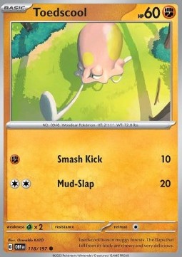 Toedscool - Obsidian Flames (Common) [OBF-118] Hover Image