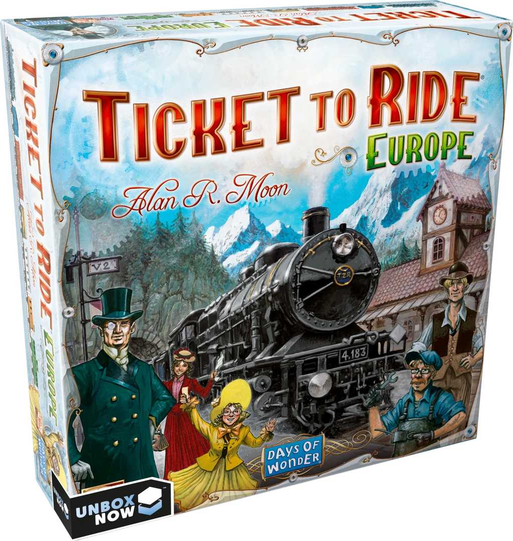 Ticket to Ride Europe Nederlandse editie box