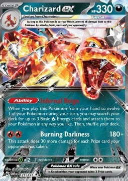 Charizard ex - Obsidian Flames (Double Rare) [OBF-125] Hover Image