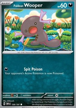 Paldean Wooper - Obsidian Flames (Common) [OBF-126] Hauptbild