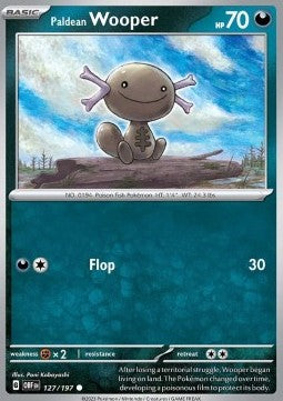 Paldean Wooper - Obsidian Flames (Common) [OBF-127] Hauptbild