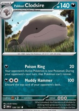 Paldean Clodsire - Obsidian Flames (Uncommon) [OBF-128] Hover Image