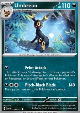 Umbreon - Obsidian Flames (Uncommon) [OBF-130] Image principale du produit