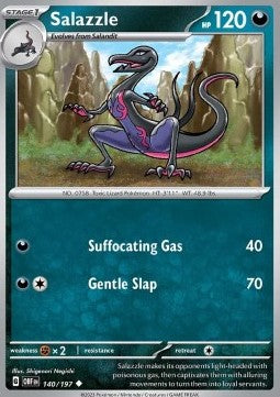 Salazzle - Obsidian Flames (Uncommon) [OBF-140] Hover Image