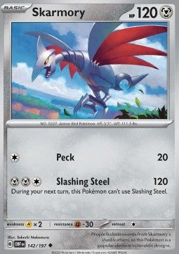 Skarmory - Obsidian Flames (Uncommon) [OBF-142] Hover Image