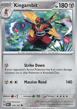 Kingambit - Obsidian Flames (Uncommon) [OBF-150] Hover Image