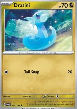 Dratini - Obsidian Flames (Common) [OBF-157] Hauptbild