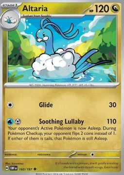 Altaria - Obsidian Flames (Uncommon) [OBF-160] Main image