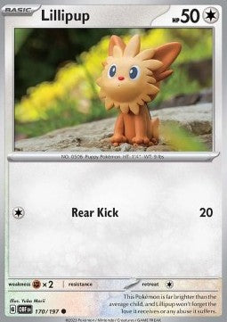 Lillipup - Obsidian Flames (Common) [OBF-170] Hauptbild