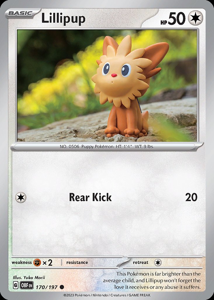 Lillipup - Obsidian Flames (Common) [OBF-170] Main image