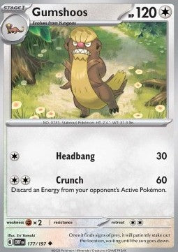 Gumshoos - Obsidian Flames (Uncommon) [OBF-177] Hover Image