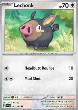 Lechonk - Obsidian Flames (Common) [OBF-182] Hover Image