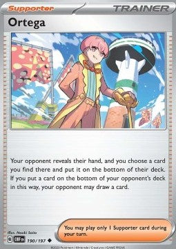 Ortega - Obsidian Flames (Uncommon) [OBF-190] Hover Image