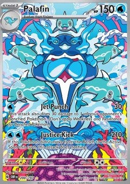 Palafin - Obsidian Flames (Illustration Rare) [OBF-200] Hauptbild
