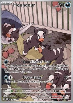 Houndour - Obsidian Flames (Illustration Rare) [OBF-204] Hover Image