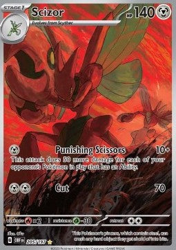 Scizor - Obsidian Flames (Illustration Rare) [OBF-205] Hover Image