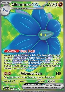 Glimmora ex - Obsidian Flames (Ultra Rare) [OBF-213] Immagine principale del prodotto