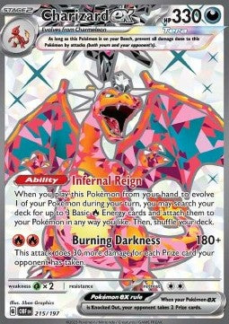 Charizard ex - Obsidian Flames (Ultra Rare) [OBF-215] Hover Image