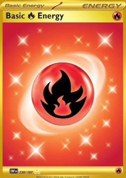 Fire Energy - Obsidian Flames (Secret Rare) [OBF-230] Hauptbild