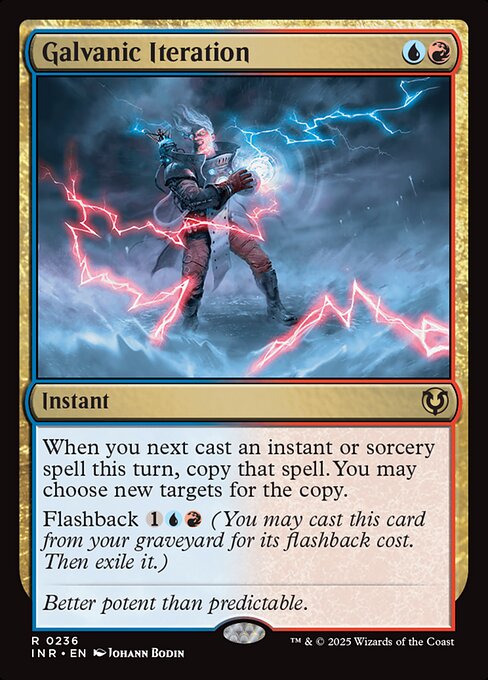 Galvanic Iteration – Innistrad Remastered (INR-236) Magic: The Gathering card