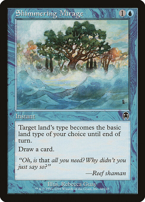 Shimmering Mirage – Apocalypse (APC-30) Magic: The Gathering card