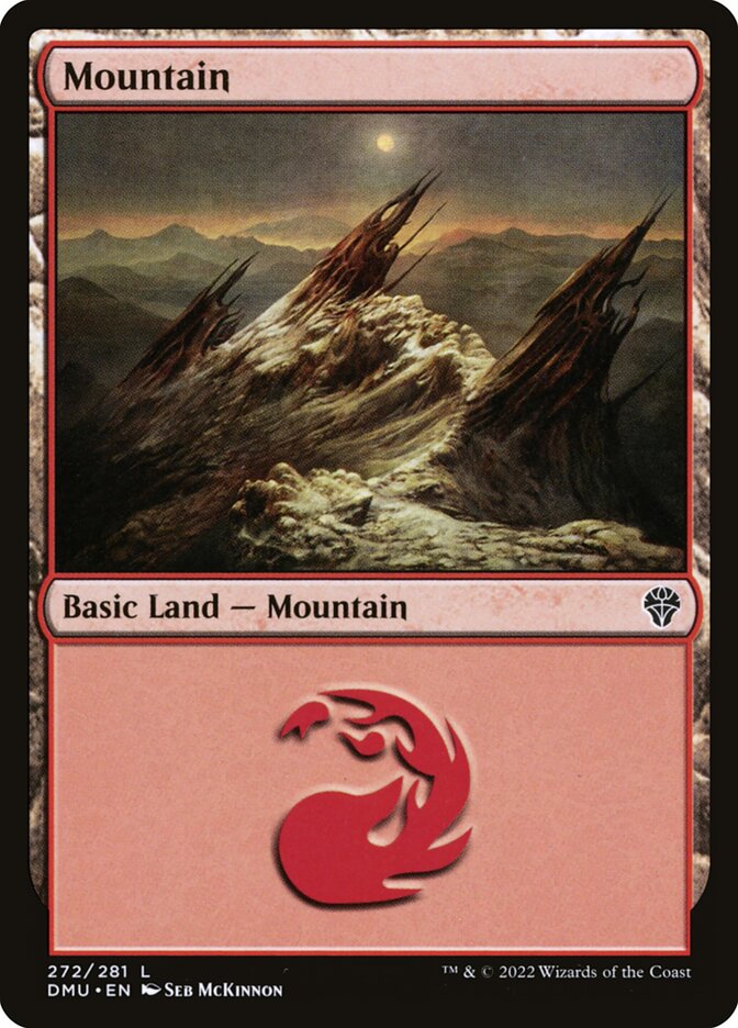 Mountain (V.2) - Dominaria United (Land) [DMU-272] Image principale du produit