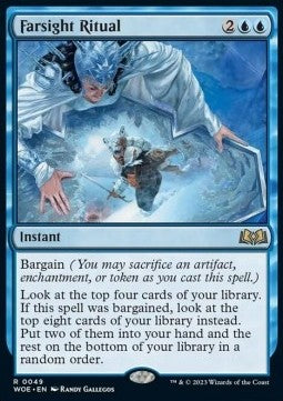 Farsight Ritual - Wilds of Eldraine (Rare) [WOE-49] Hauptbild