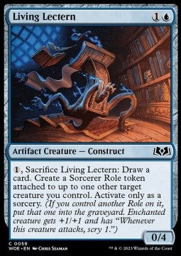 Living Lectern - Wilds of Eldraine (Common) [WOE-59] Hauptbild