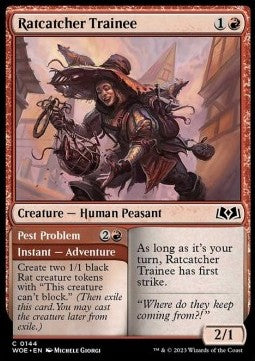 Ratcatcher Trainee // Pest Problem - Wilds of Eldraine (Common) [WOE-144] Hauptbild